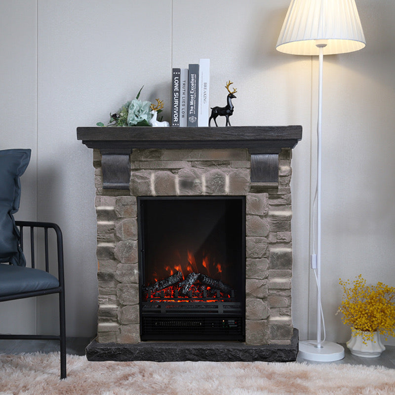 Winter Is Coming, Get Your Electric Fireplace Complete With Mantel & Remote
