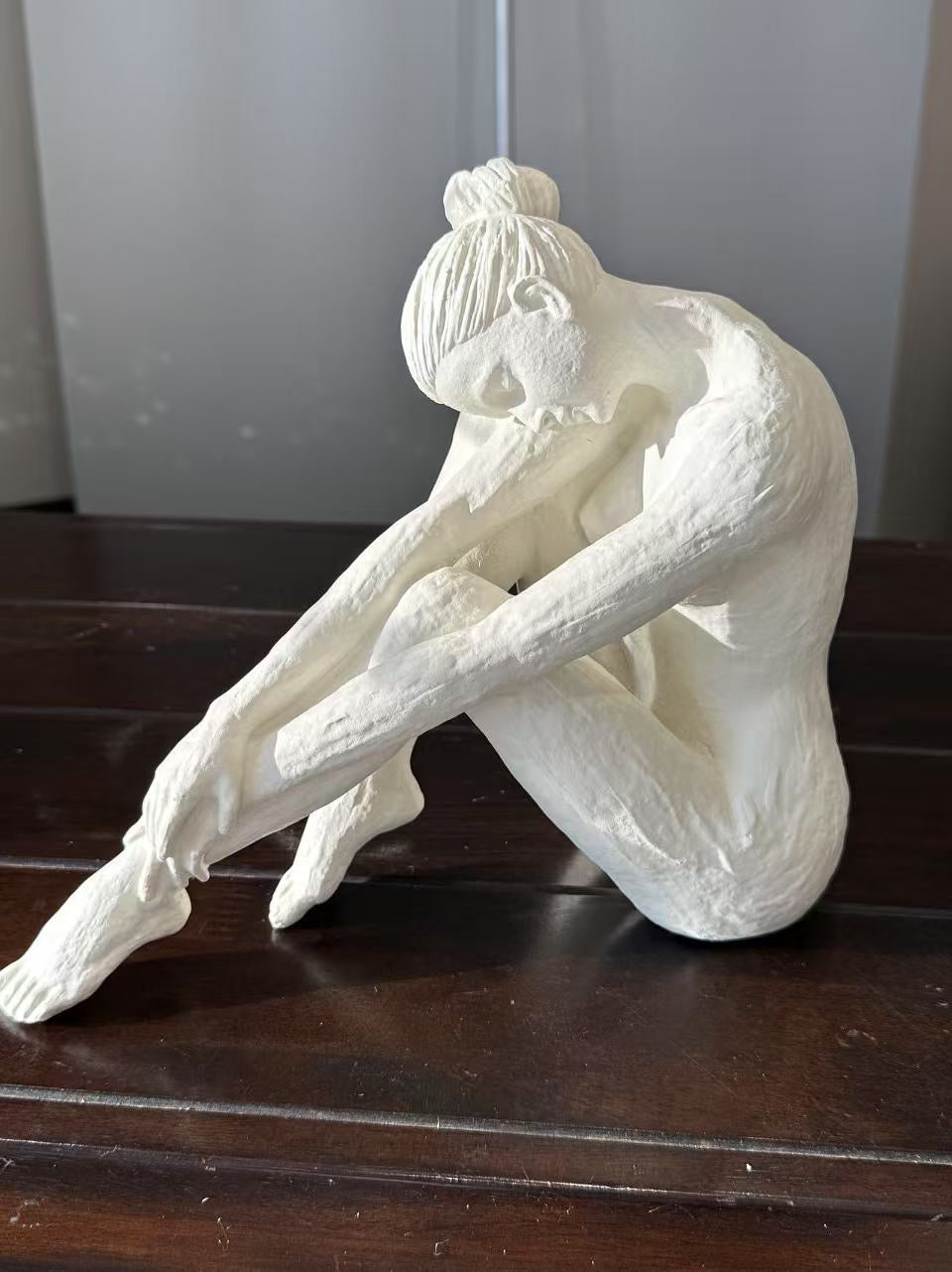 Bellissima Ballerina White Colour Clay Artisan Finish