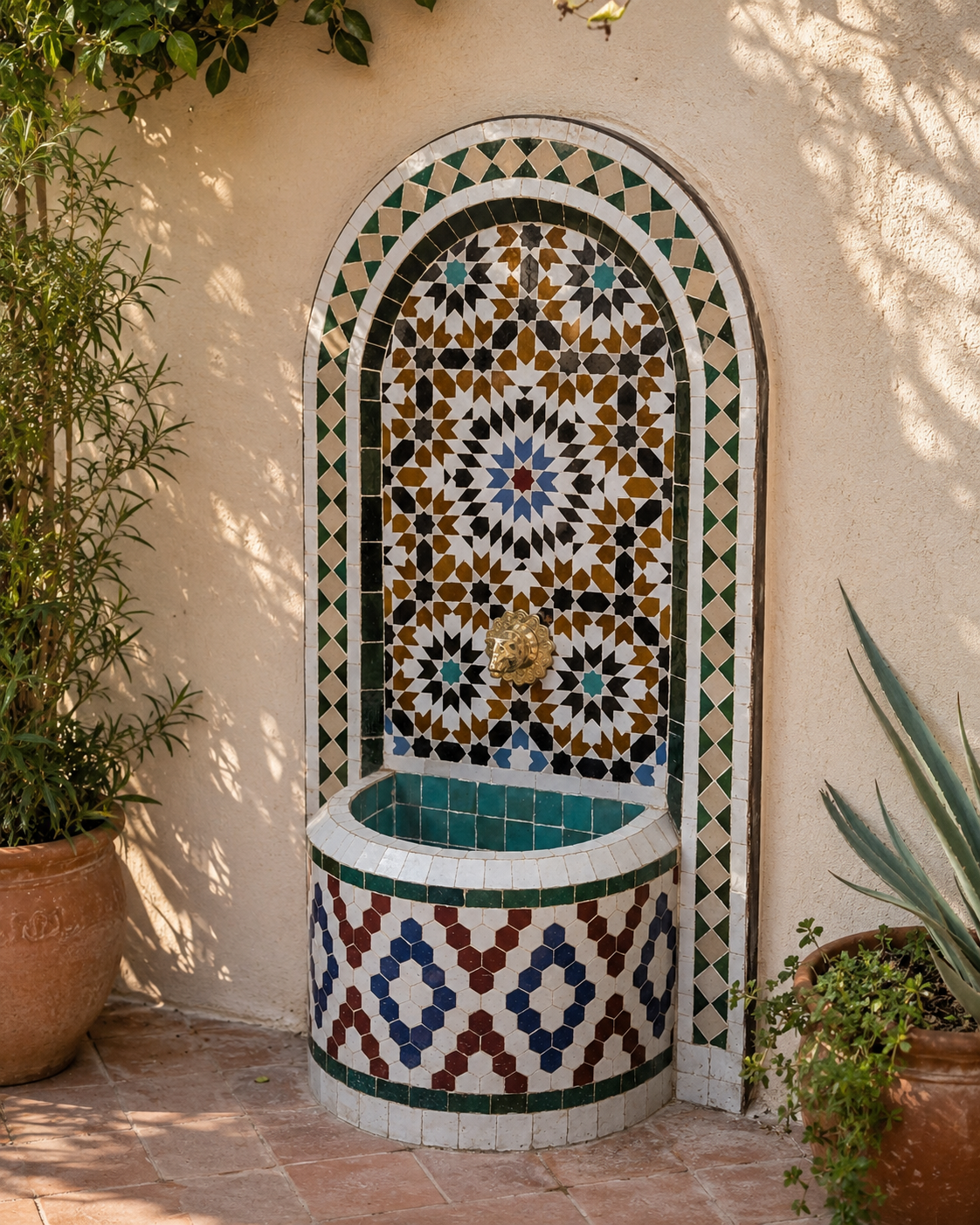 Zellige Fountain MF0022