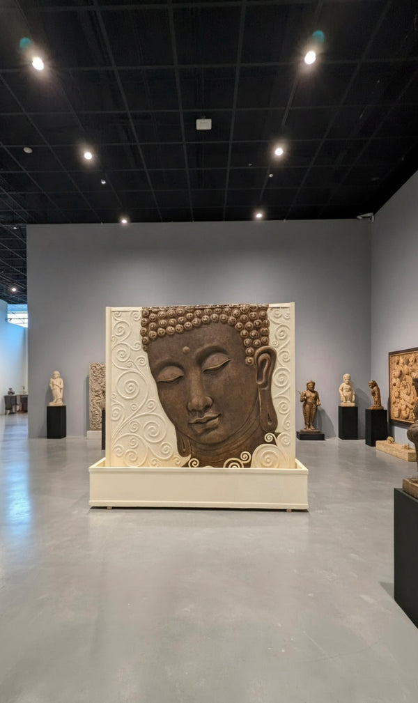 Alila Extra Large Masterpiece Buddha Water Wall with Sublime Colours
