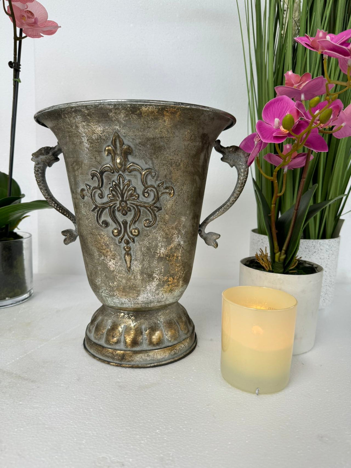 Dragon Vase Metal Ornament Design Summer 2023