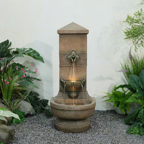 Curacao Traditional Medieval European Fountain