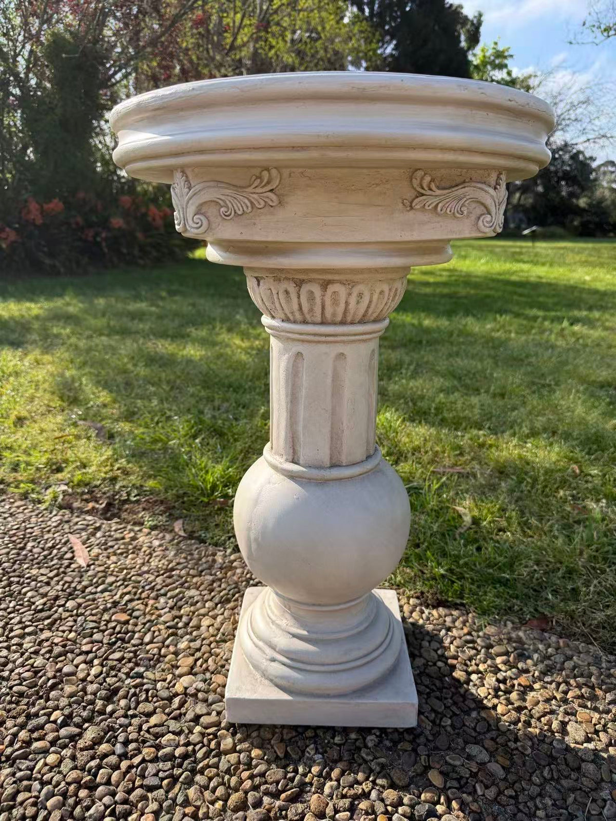 Palladio Menara Classical Pedestal Table — 65 cm