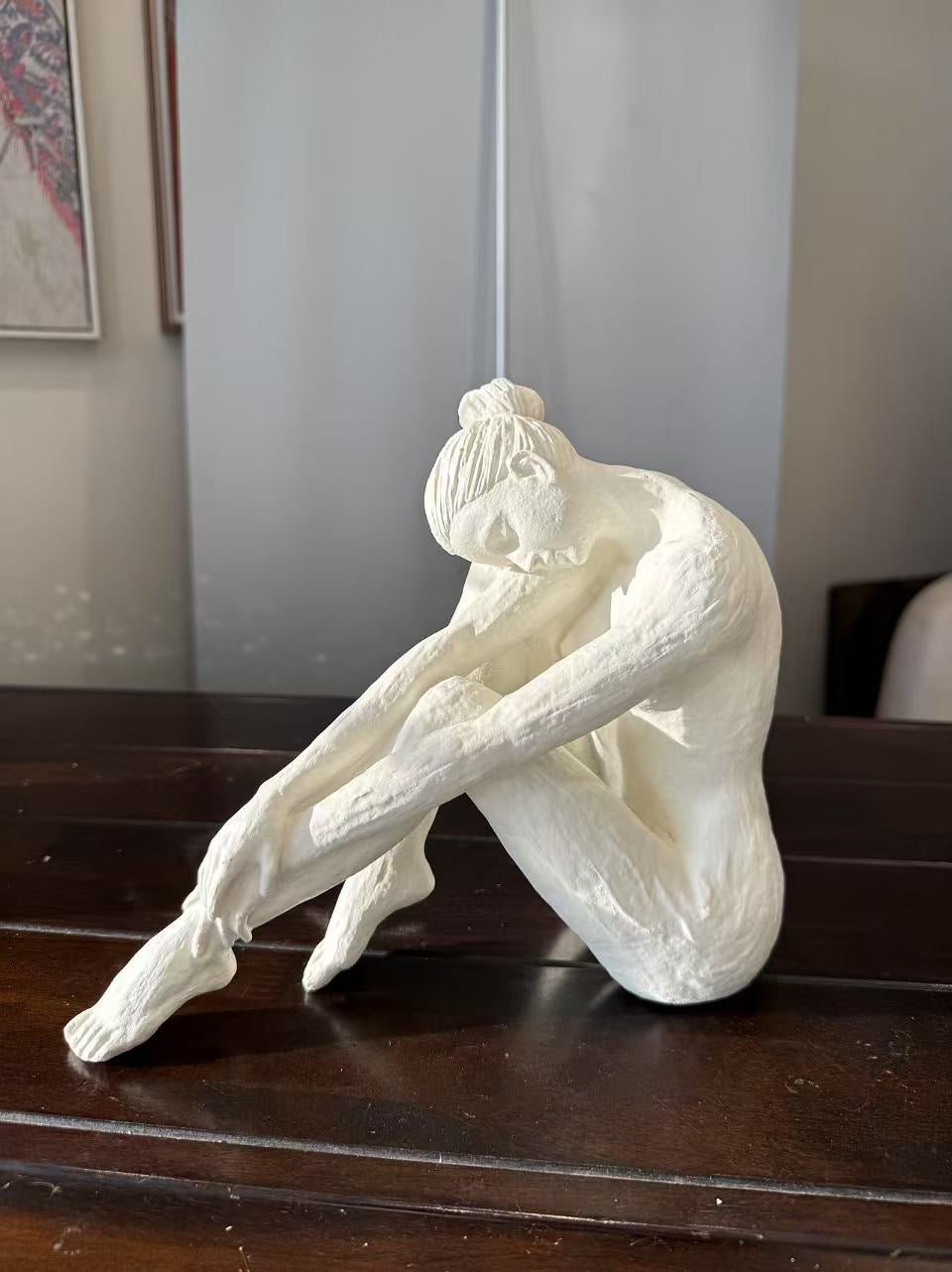 Bellissima Ballerina White Colour Clay Artisan Finish
