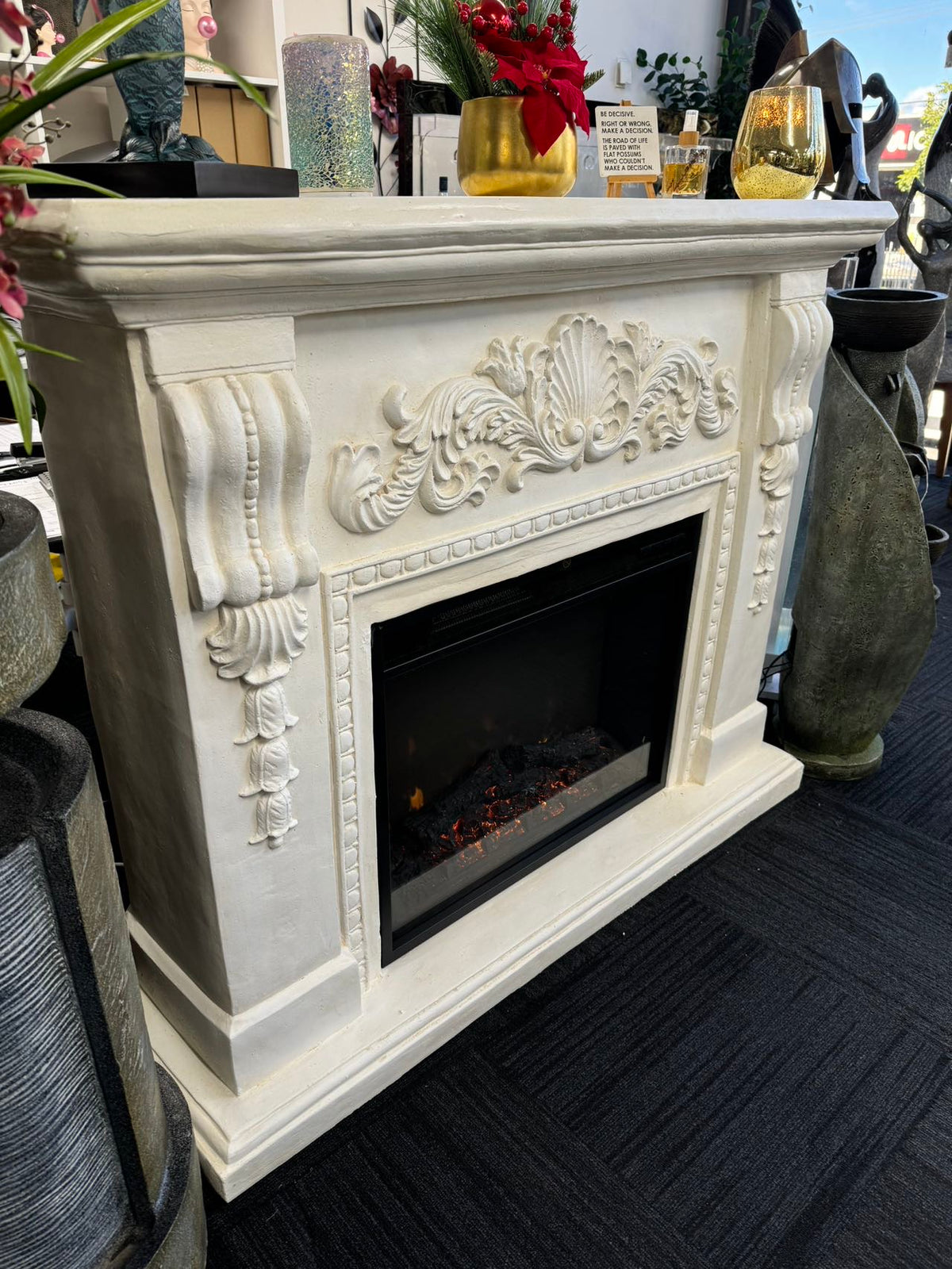Chateau Electric Fireplace Selling Fast FREE SHIPPING