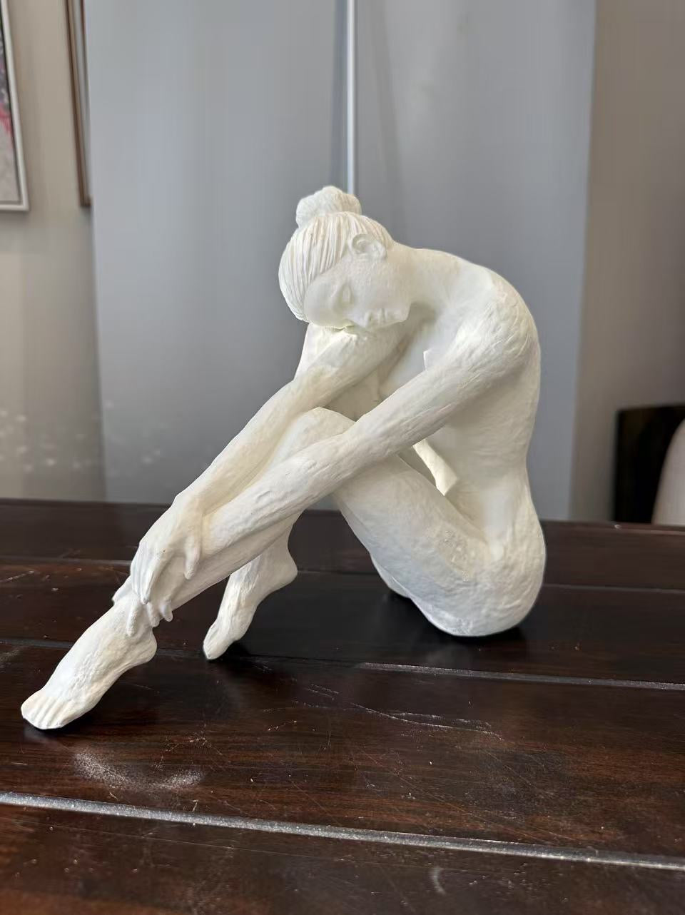 Bellissima Ballerina White Colour Clay Artisan Finish