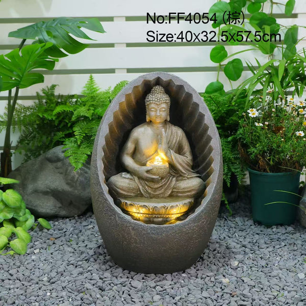 Fortezza Buddha Water Feature Unique Colour