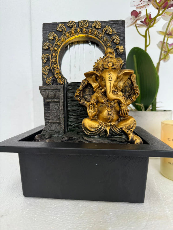 Blessing Ganesh Water Feature Summer