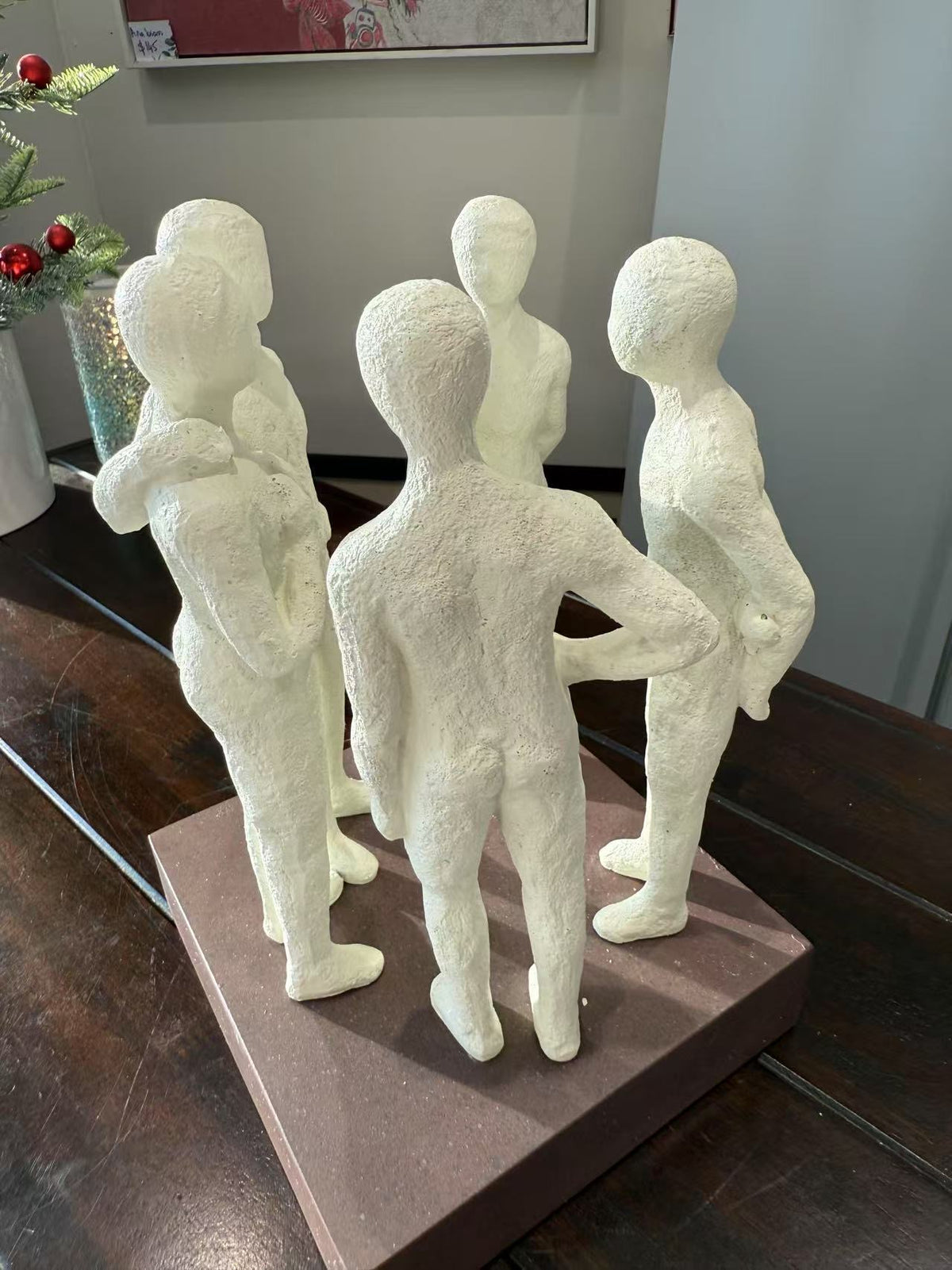 Atestada Circle Of Friends White Colour Clay Artisan Finish