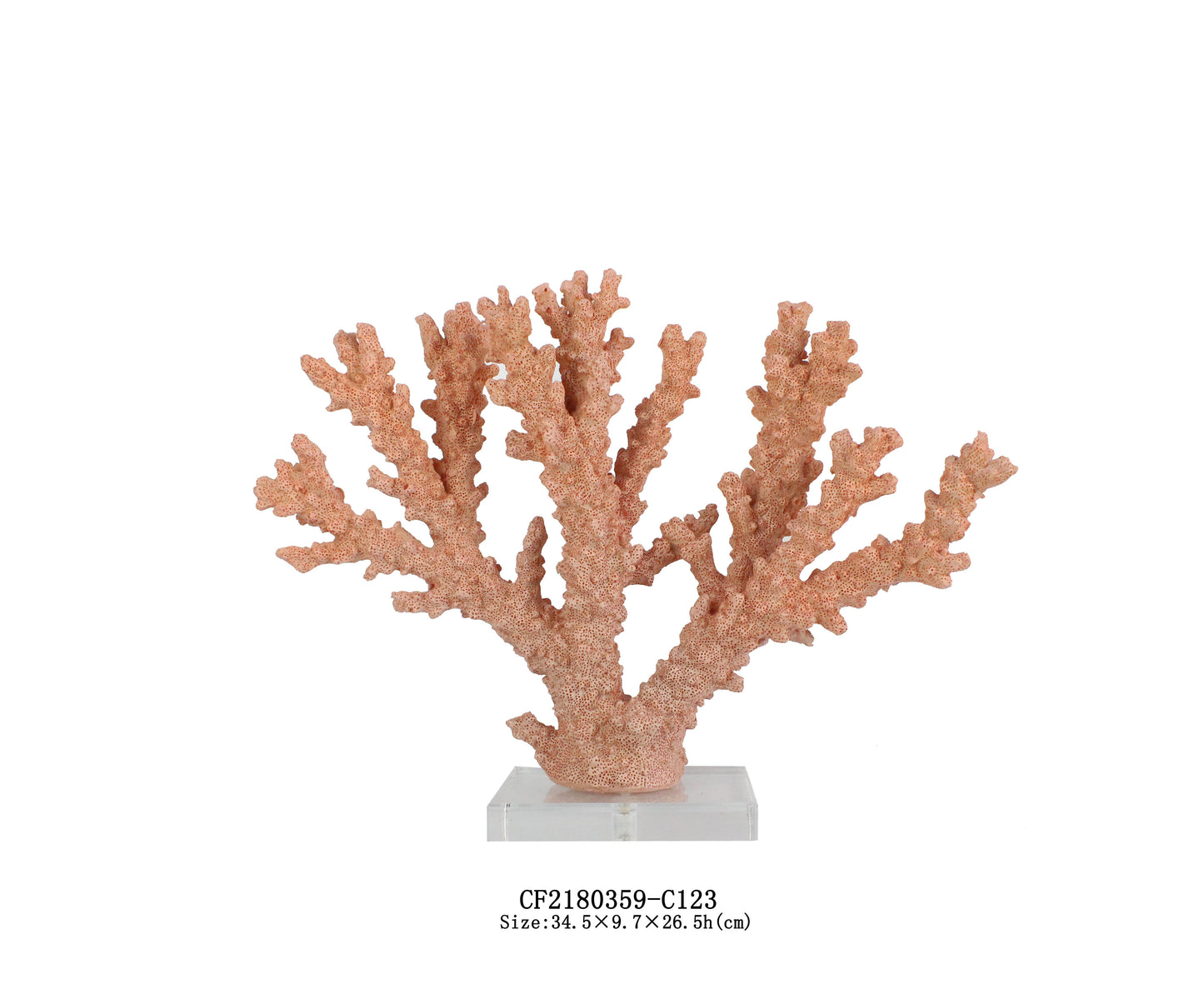 Vistosa Ocean Coral Peach Colour Large size
