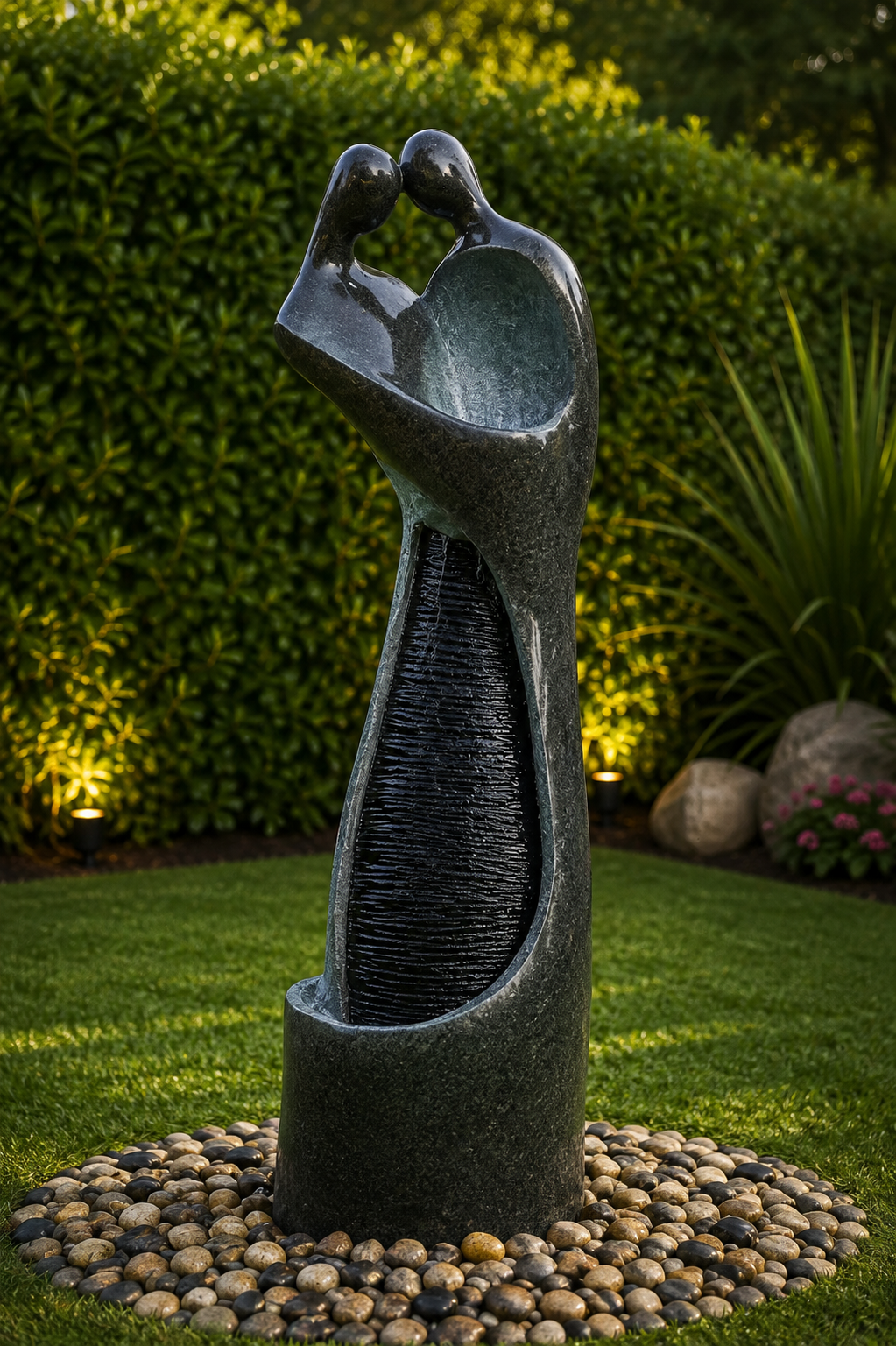 Romancia Couple Abstract Fountain l
