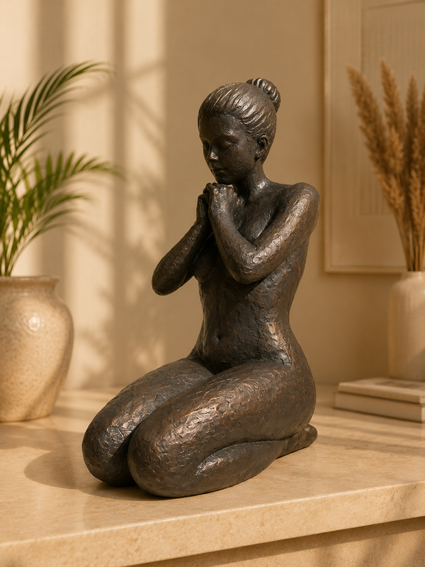 Impressionante Praying Ballerina Copper Coulour