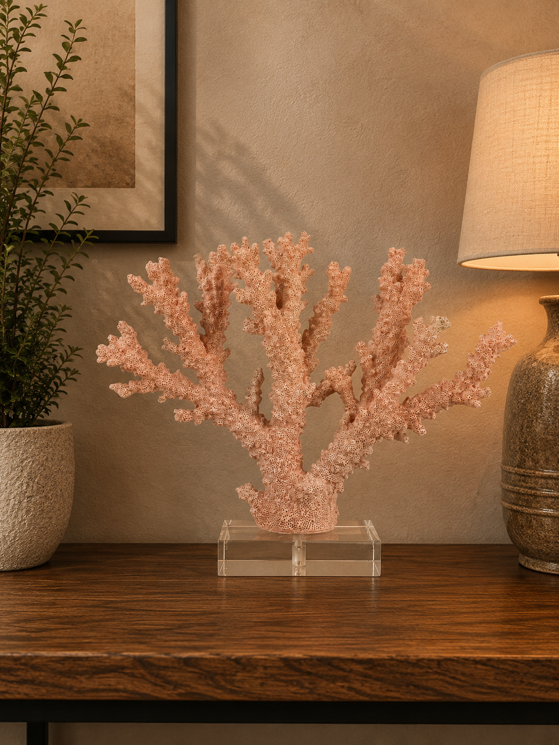 Vistosa Ocean Coral Peach Colour Large size