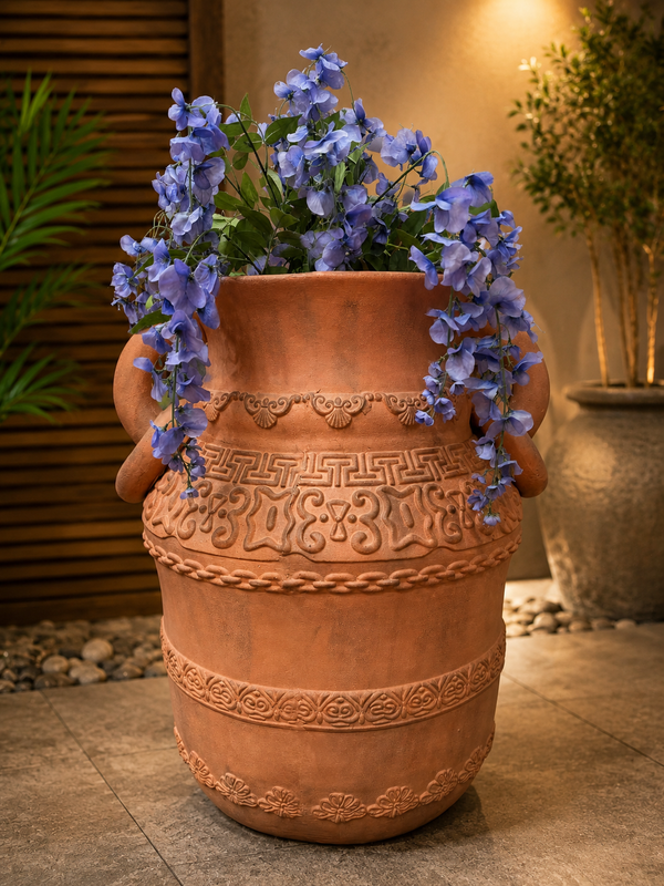 Berber Terracotta Large Garden Planter Lush Collection