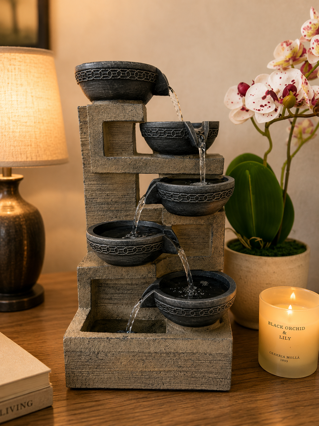 Laniakea Sublime Large Indoor Fountain Summer 2023 Design