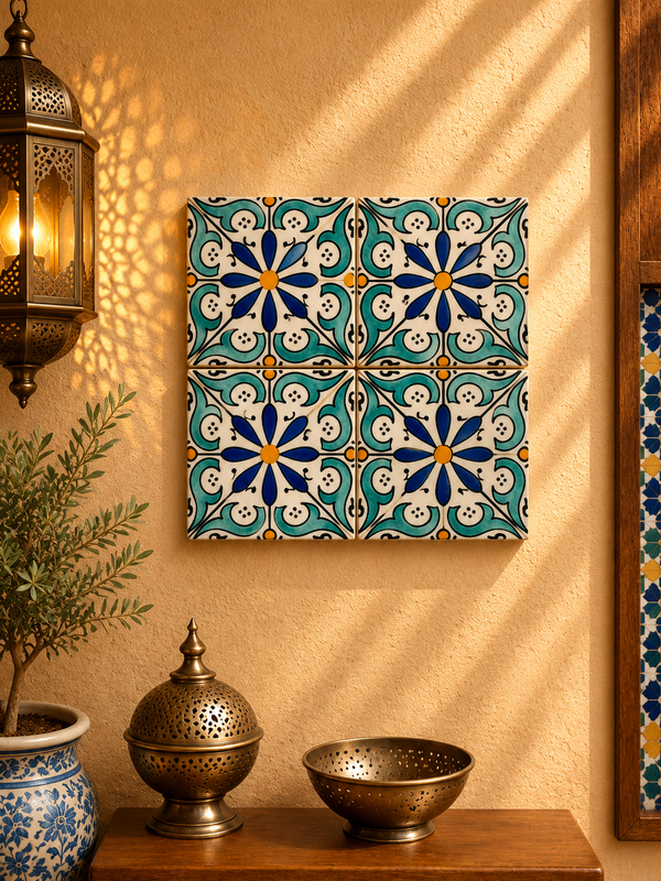 Bathroom and kitchen Ceramic tiles Hand painted tiles 4"x4" 100% for Remodeling and Projects works wall and ground