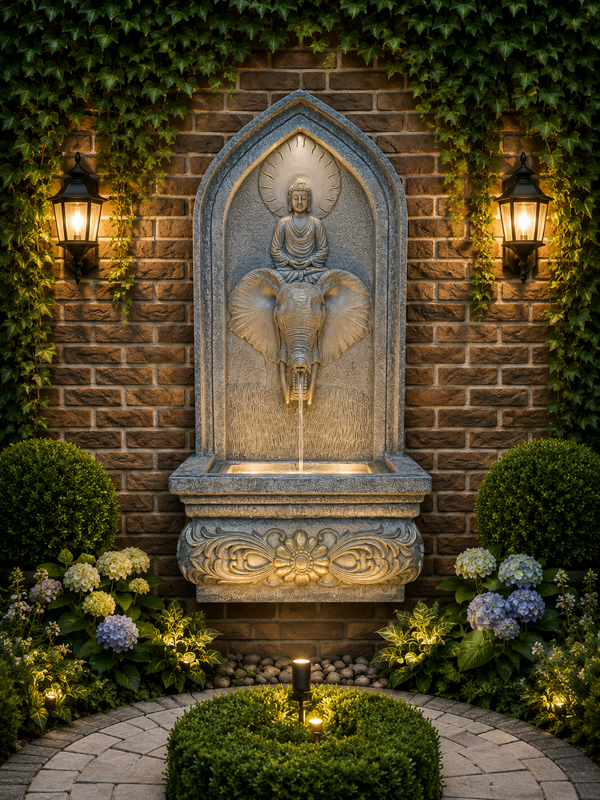 TANTRA Buddha Water Feature NEW August 2022 Solar Fountain
