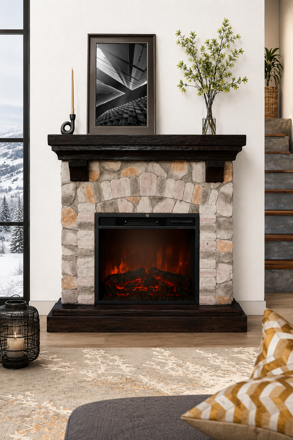 MERIBEL Electric Fireplace Selling Fast FREE SHIPPING For Limited Time