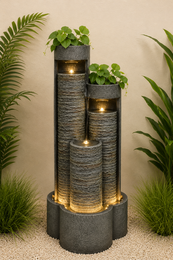 Hyatt Abstract Rain Water Feature New Summer 2024