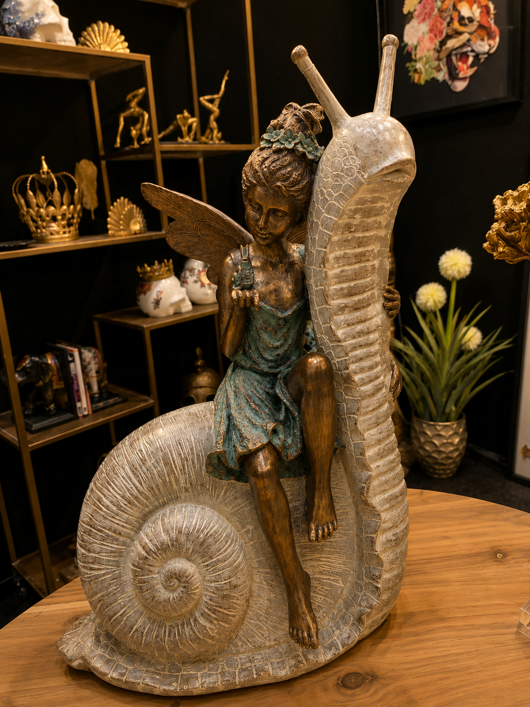 Palmyra Fairy on Snail