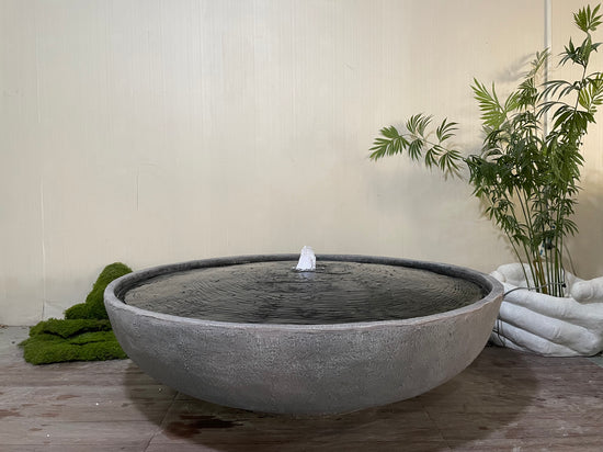 Stormy Large Round Water Feature