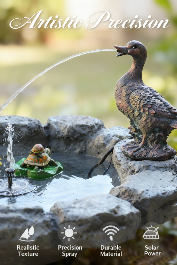 Fountain & Pond Solar Water Feature