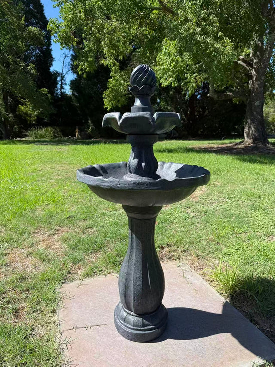 Soleil Solar Tiered Water Feature New Collection Jan 2026