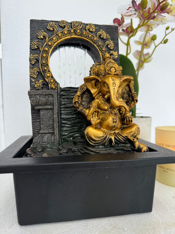 Blessing Ganesh Water Feature Summer