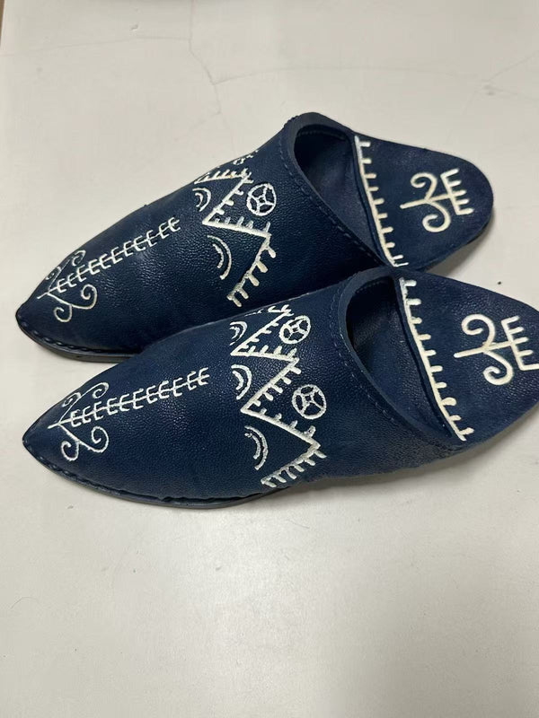 Chefchaouen Moroccan Slippers Ornament Wall