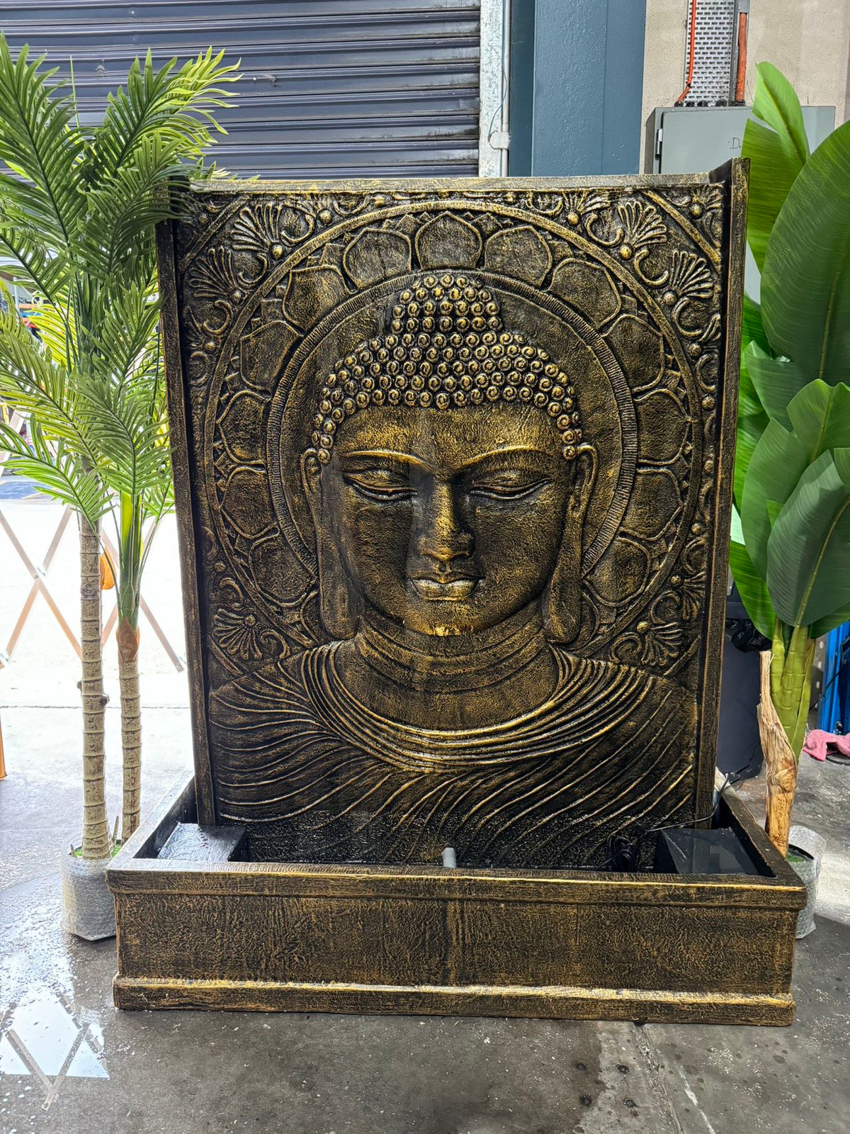Mulaya Masterpiece Buddha Water Wall with Sublime Colours