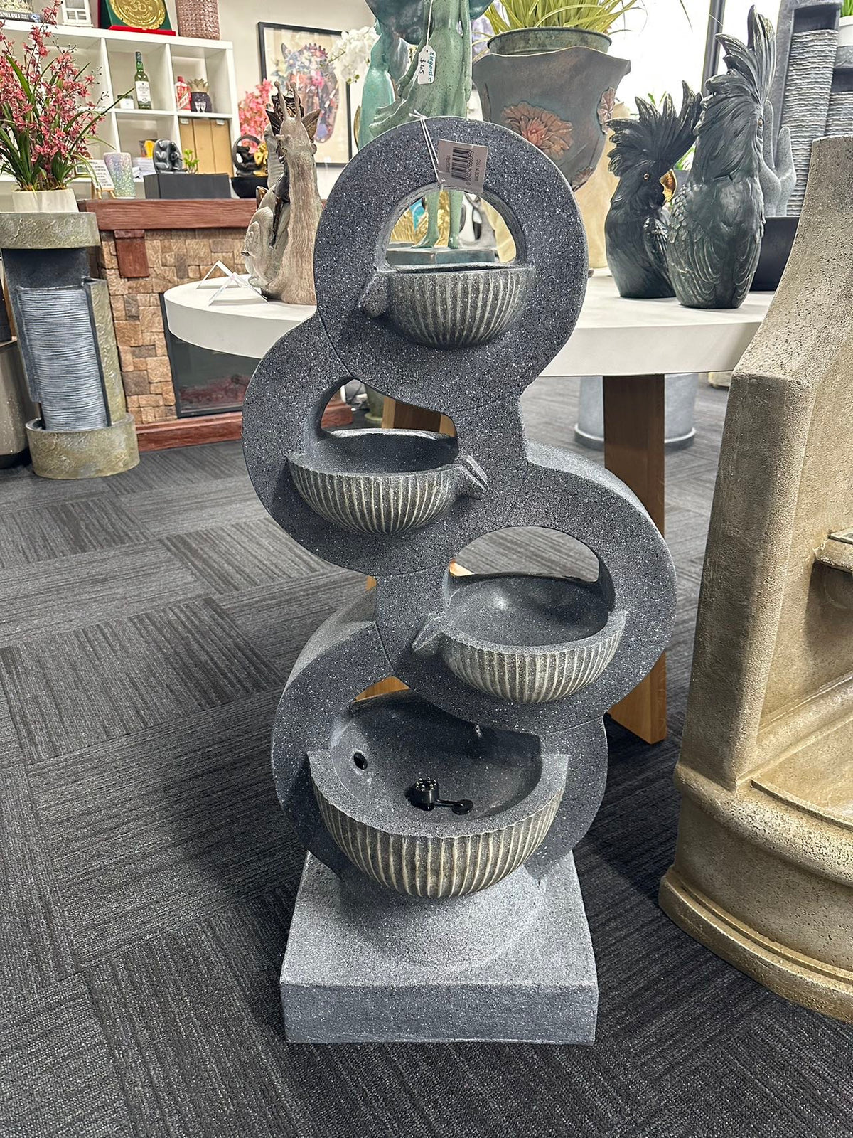 BANGSARIA Circles Water Feature Designer Quality Fountain