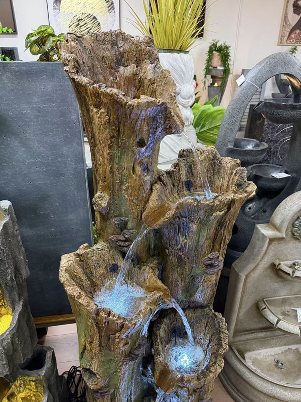 Montezuma Tree Cascading Fountain Multi Drop Criss Cross Effect