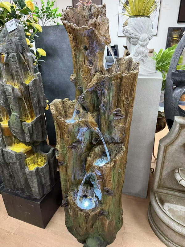 Montezuma Tree Cascading Fountain Multi Drop Criss Cross Effect