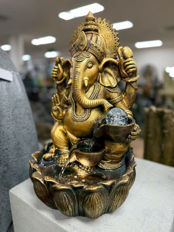 Prosperity Ganesh Tabletop Water Feature