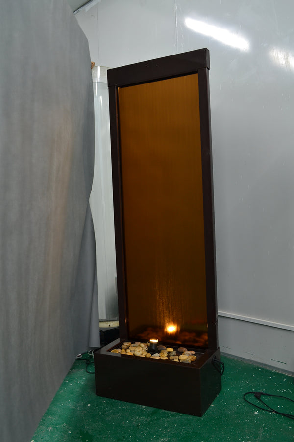 Seville Bronze Mirror Stainless Steel Fountain