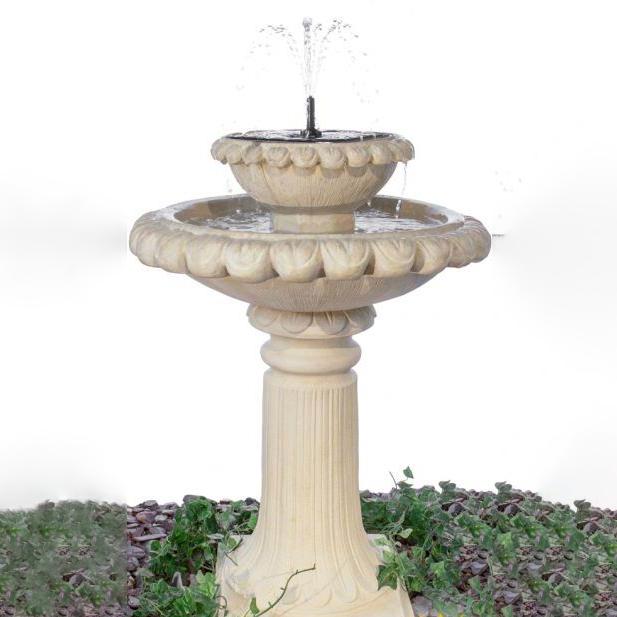 Clarita Solar Bird Bath Fountain