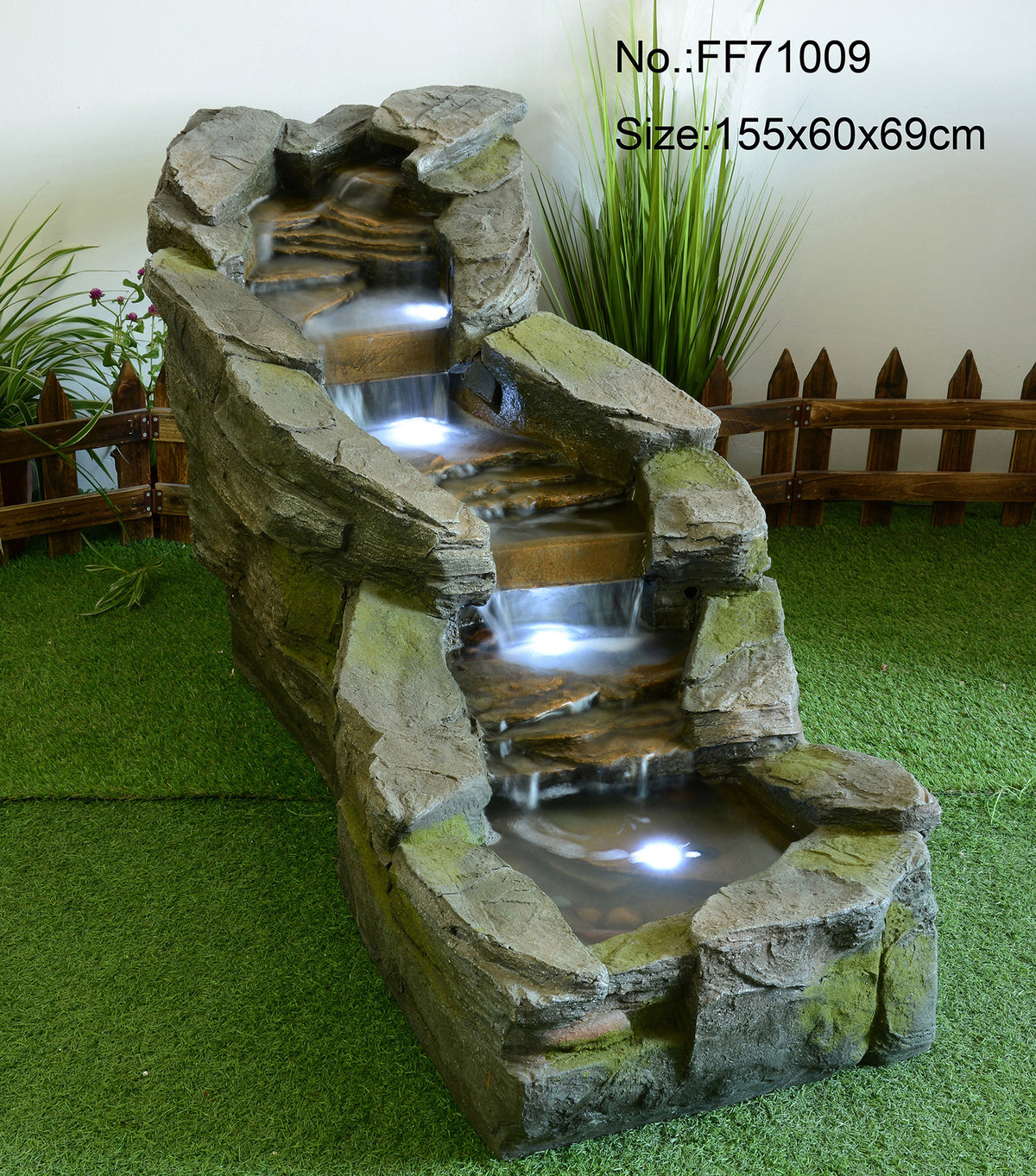 Riviera Cascading River Fountain ETA July 26