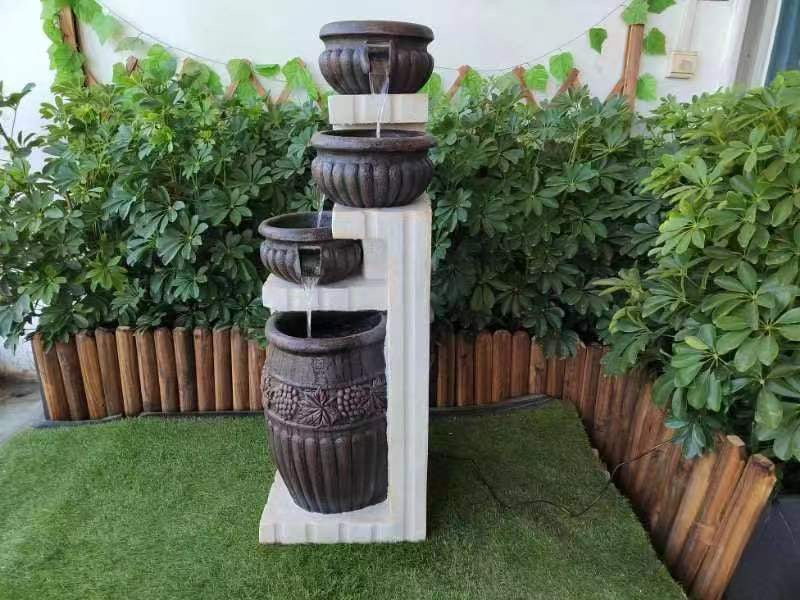 POSITANO Roman Design Multi Drop Fountain