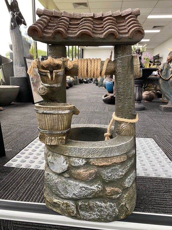 Pozo Cute Wishing Well Fountain