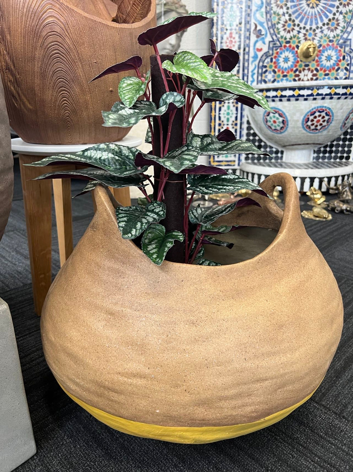 Nomad Basket Planter Outdoor Stone Designer Series Sept 2022