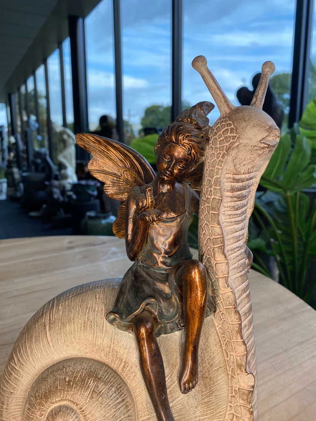Palmyra Fairy on Snail