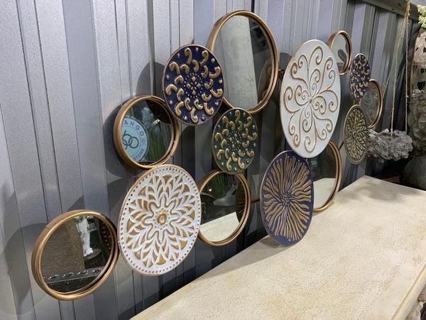 Nube Mirror Metal Wall Art