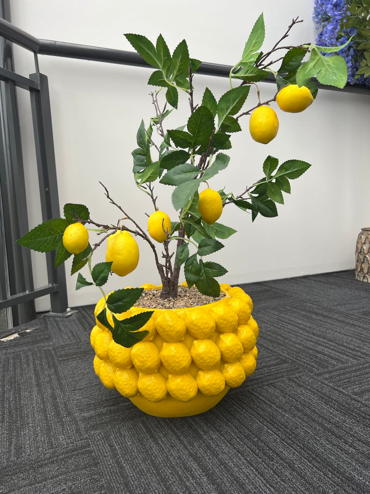 Lemon Tree complete in Vivid Yellow Colour Ceramic Finish