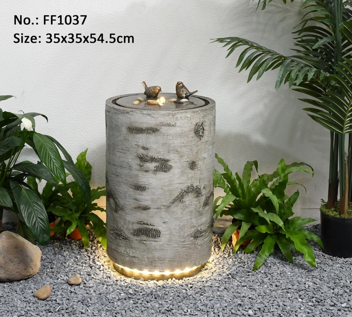 Amici Abstract Birds Water Feature Exclusive Design