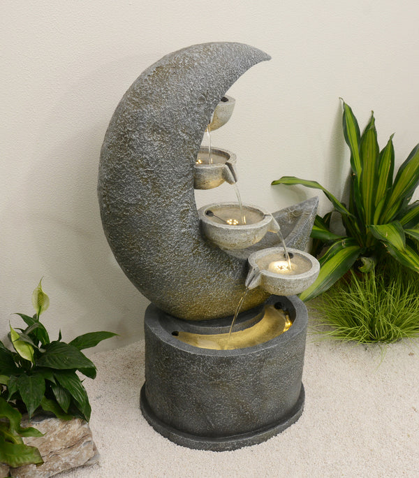 Luna Abstract Rain Water Feature New Summer 2021