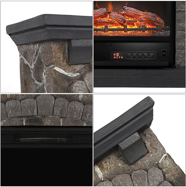 DAVOS Designer Electric Fireplace NEW Selling Fast Ships Same Day