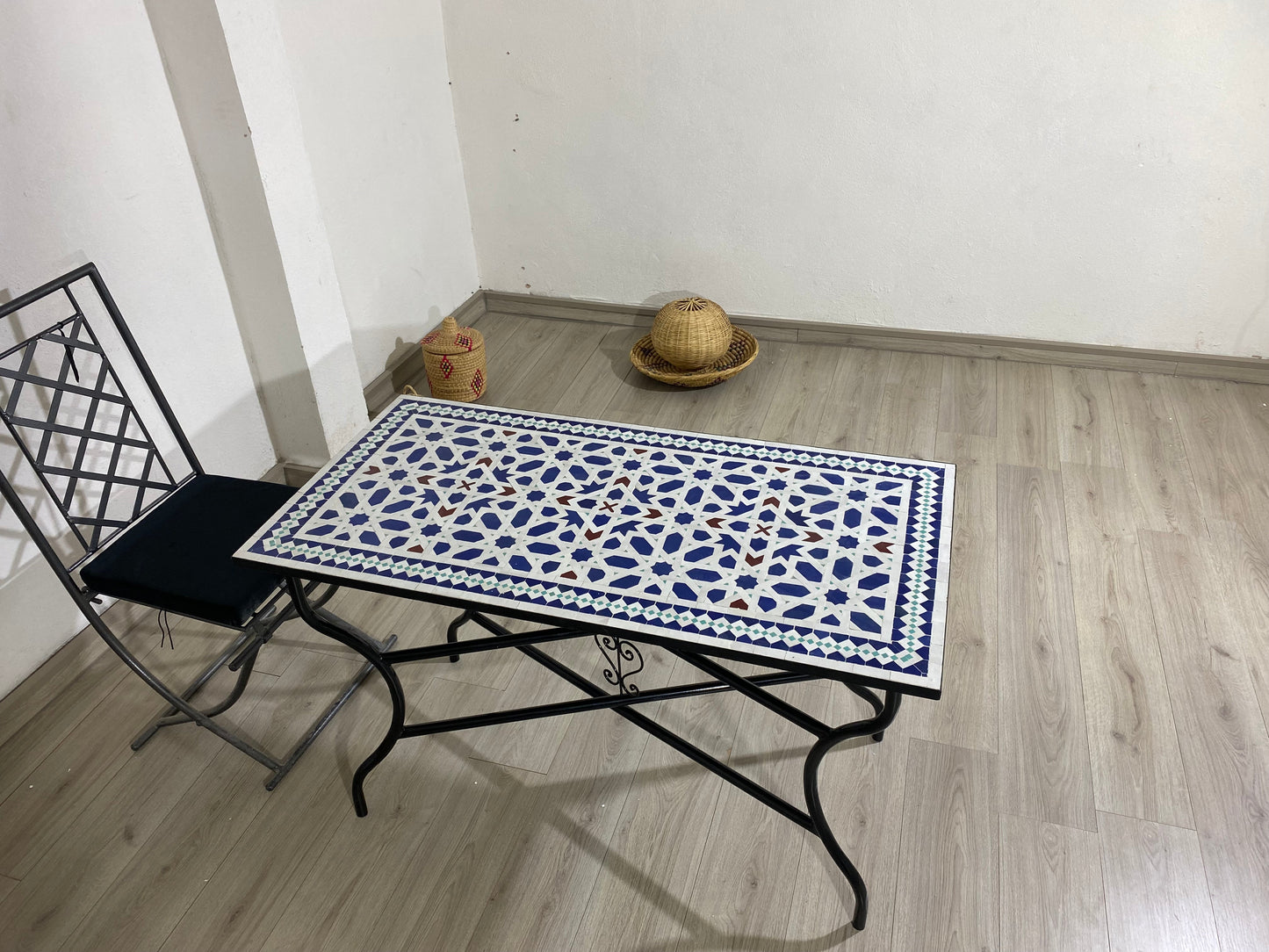Dinning mosaic table, Marrakech mosaic outdoor/indoor table