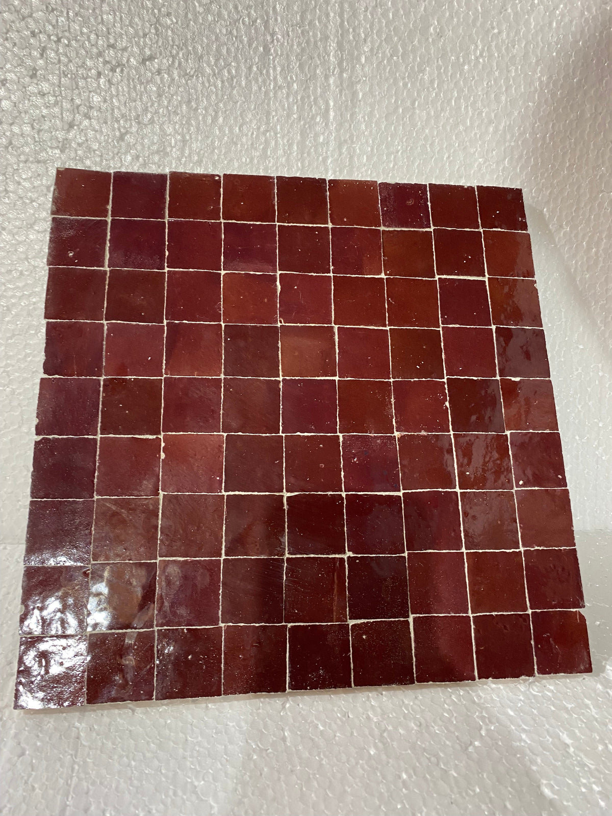 Handmade Unicolor Moroccan Zellige
