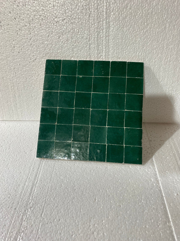 Handmade Unicolor Moroccan Zellige