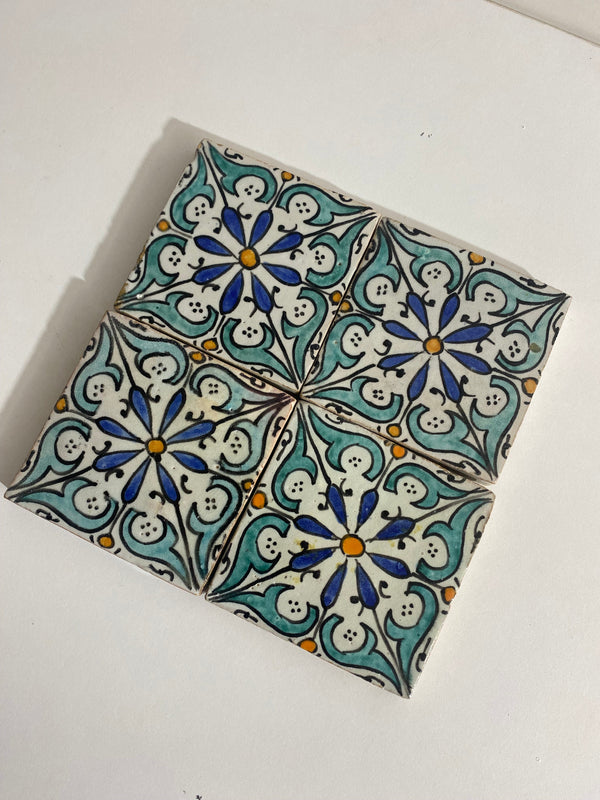 Bathroom and kitchen Ceramic tiles Hand painted tiles 4"x4" 100% for Remodeling and Projects works wall and ground